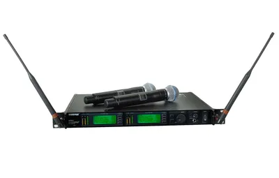 KIT MIC SHURE ULXD4D x2 58a