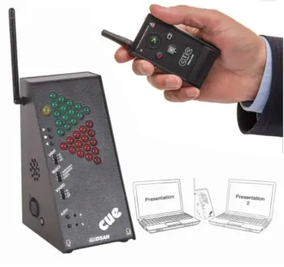 Presentatore Interspace Cue