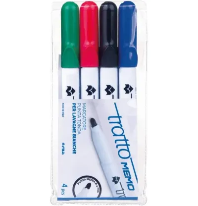 Marcatori per lavagna 4 colori
